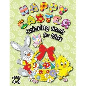 Happy Easter Coloring Book for Kids: (Ages 4-8) With Unique Coloring Pages! (Eas